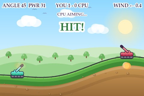 Tank Duel gameplay
